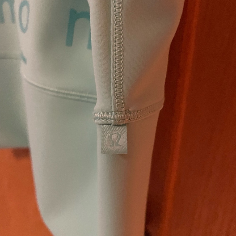 Lululemon Power Pivot Everlux Tank Top Motif Mint Green Reversible - Picture 9 of 14